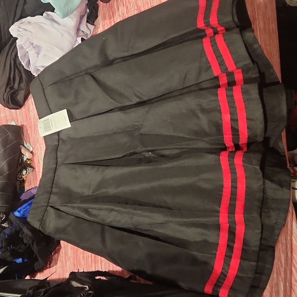 Red Cheer Skirt